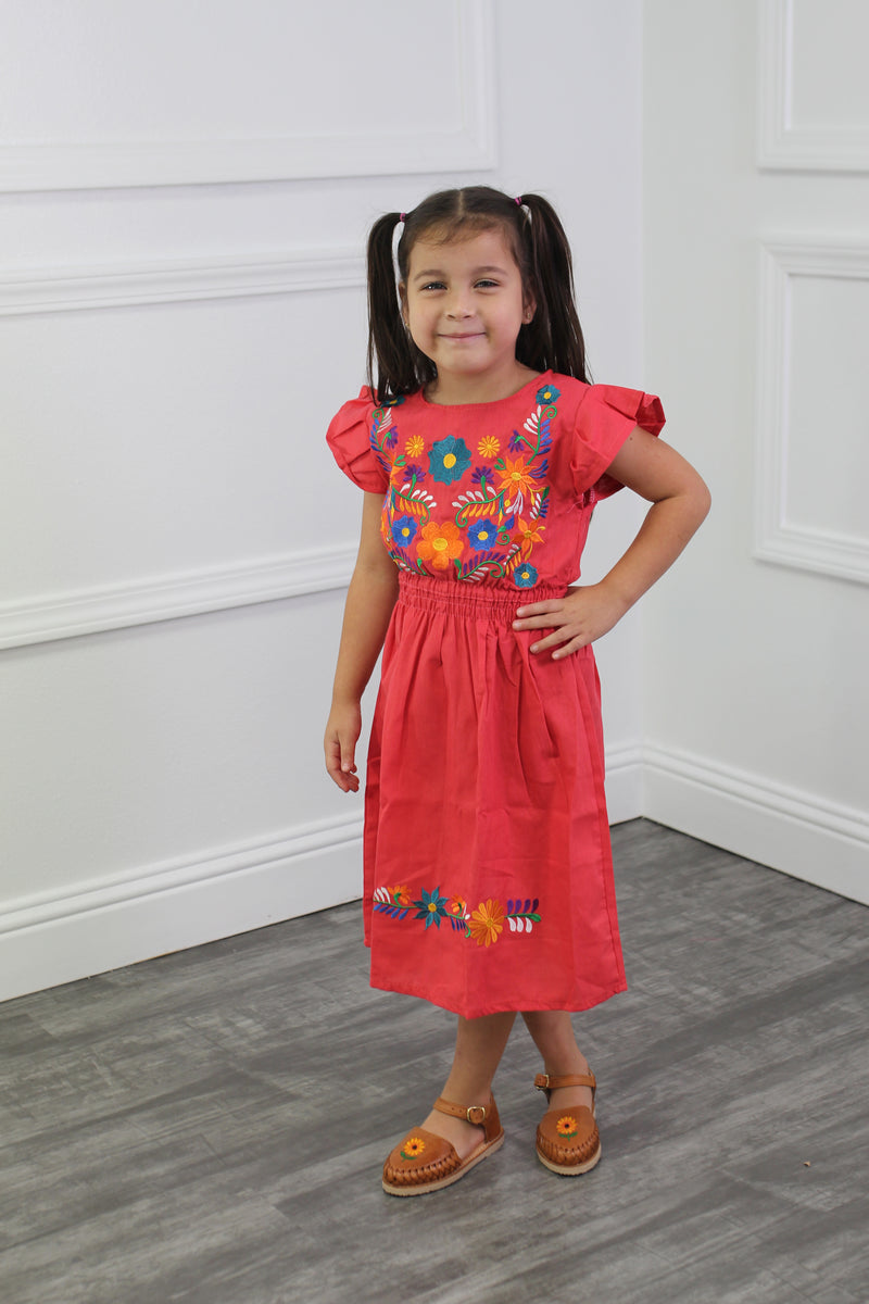 Luna Girls Mexican Dress