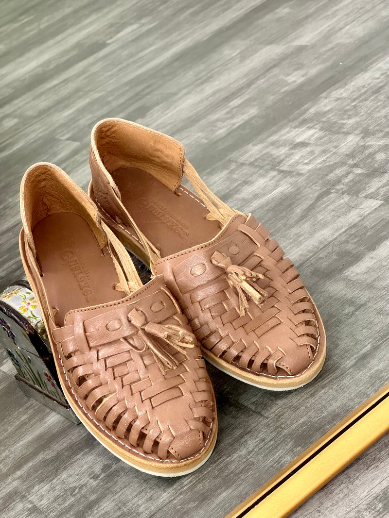 Mirnita Mexican Huaraches Tan