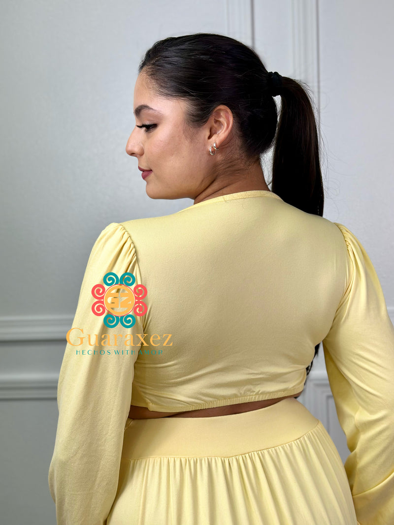 Xitlali Dress Yellow