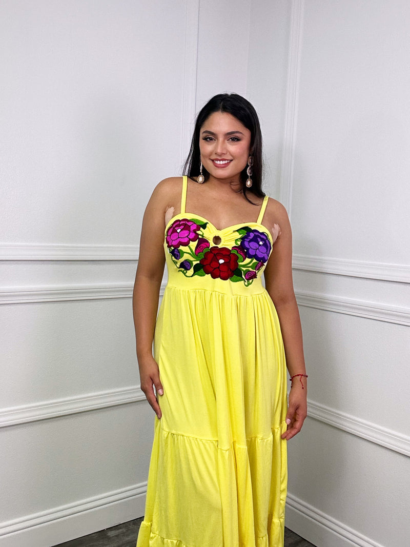 Denisse Dress Yellow