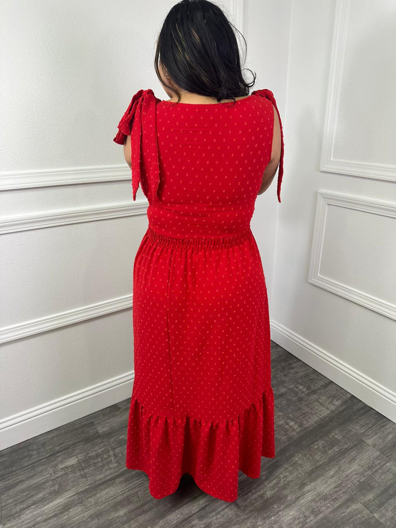 Carol Dress Red