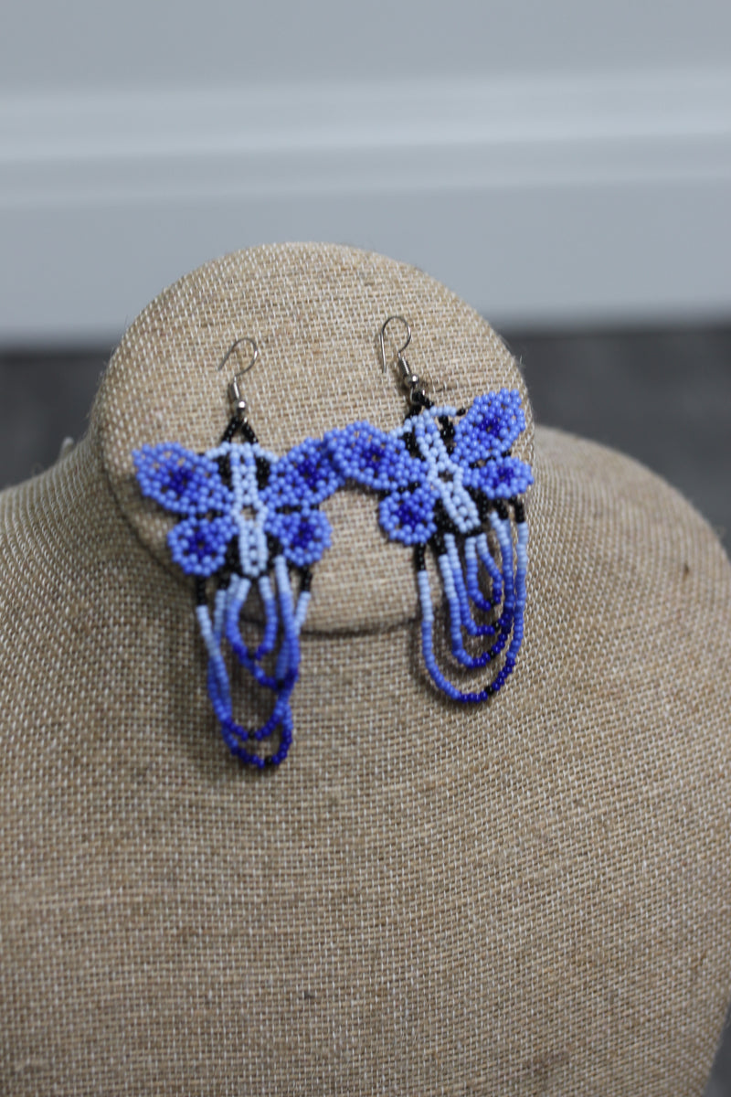 Maripositas Loop Handamade Earrings