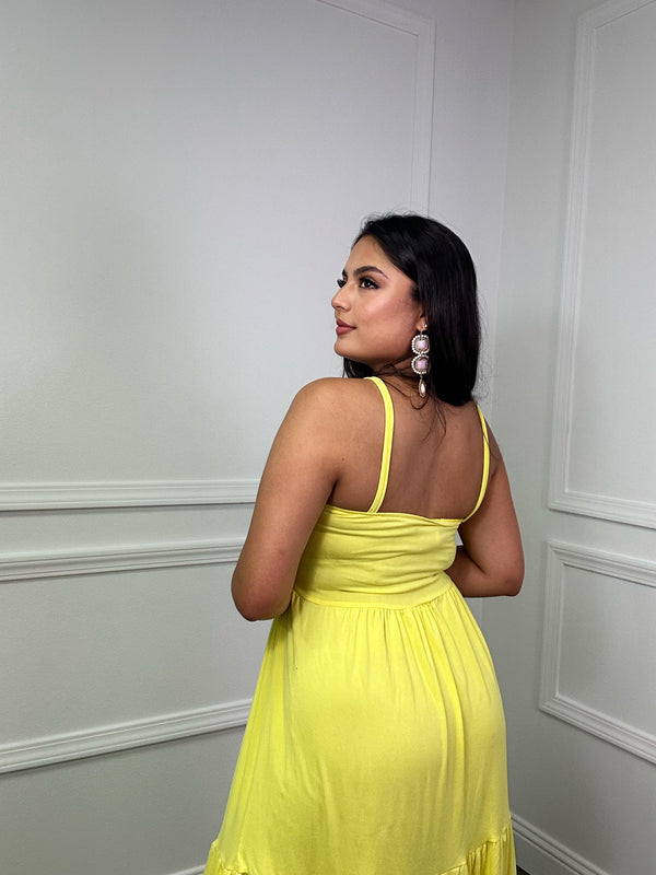 Denisse Dress Yellow