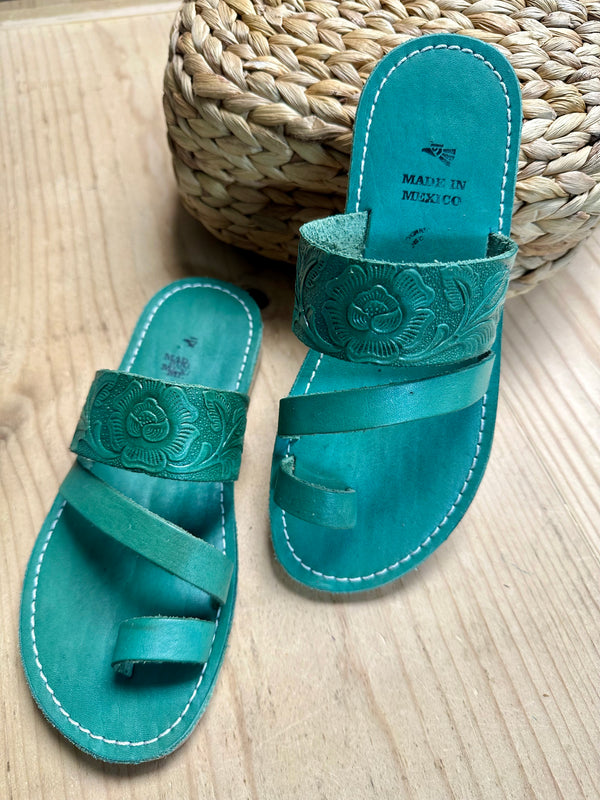 Tulum Sandals Aqua