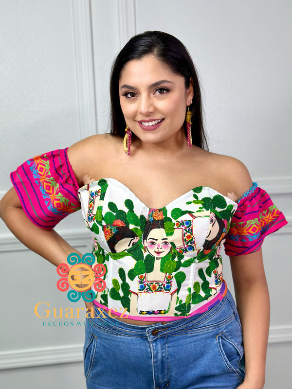 Frida Cambaya Corset Top