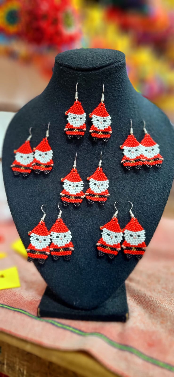 Santa Earrings