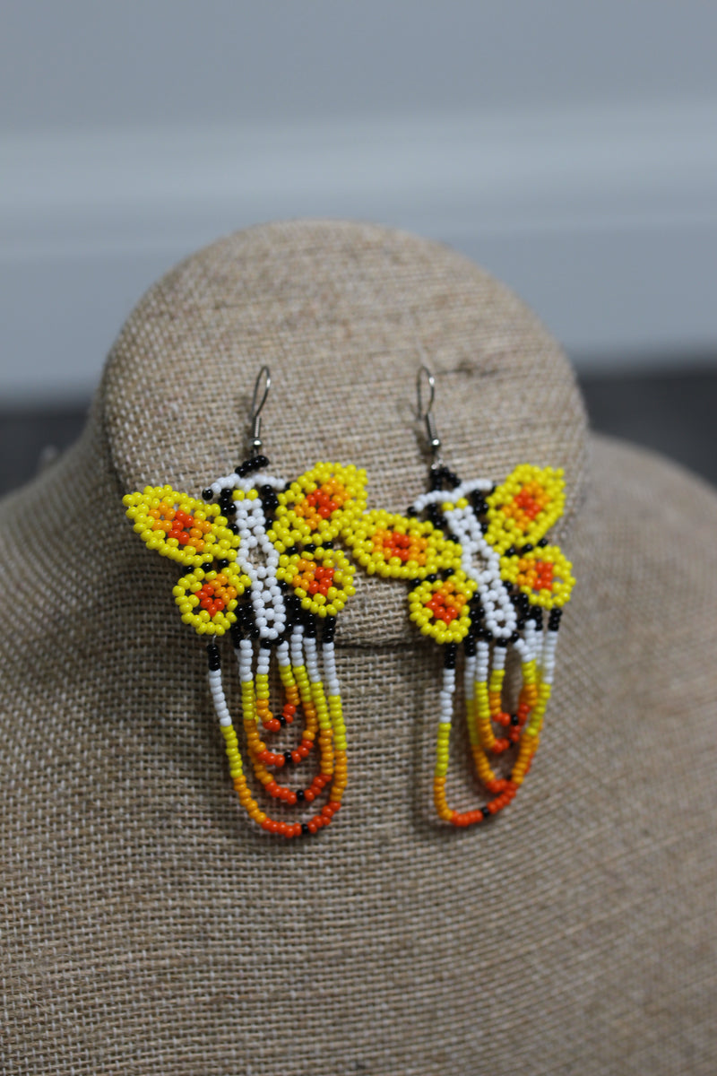 Maripositas Loop Handamade Earrings