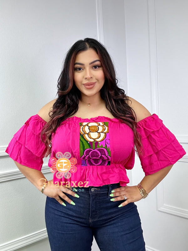 Rosibel Top Fucsia