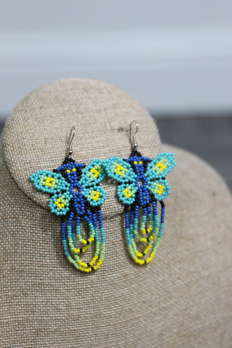 Maripositas Loop Handamade Earrings