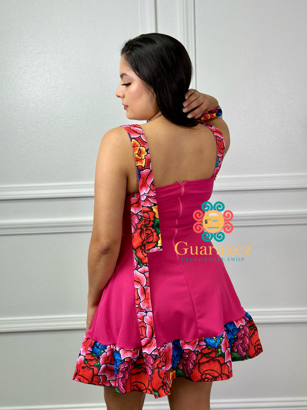 Fiestas Patrias Dress Pink