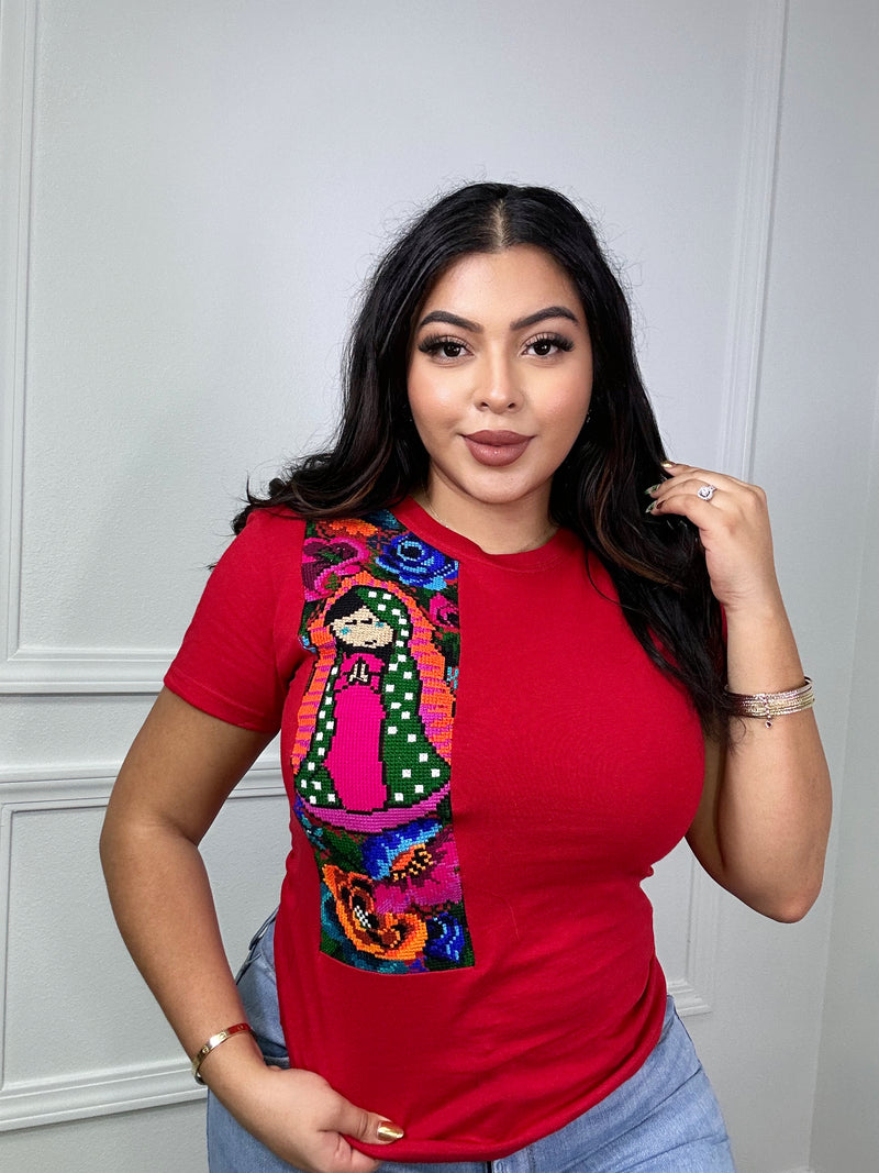 Guadalupana T-Shirt Red