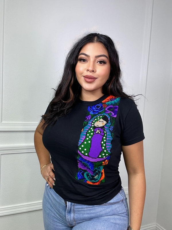 Guadalupana T-Shirt Black