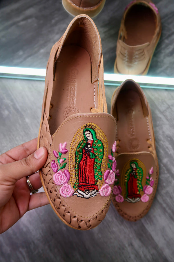 Lupita Mexican Flats Huaraches Tan