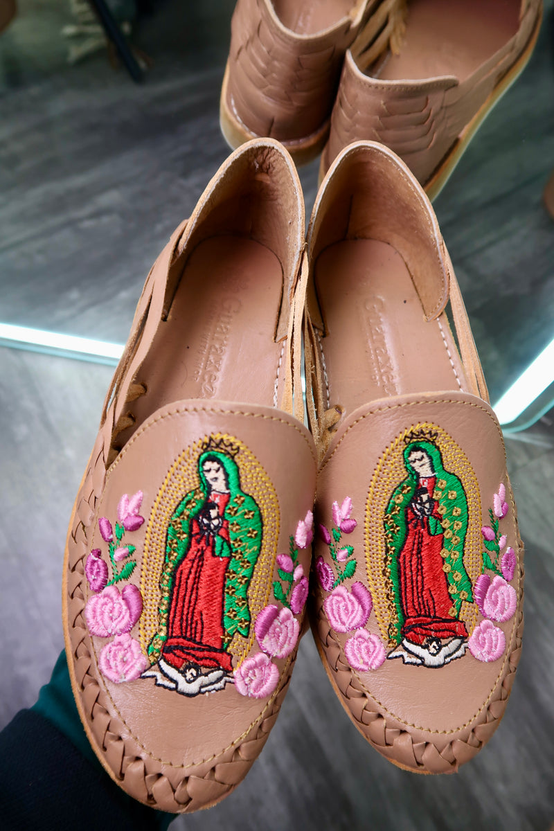 Lupita Mexican Flats Huaraches Tan