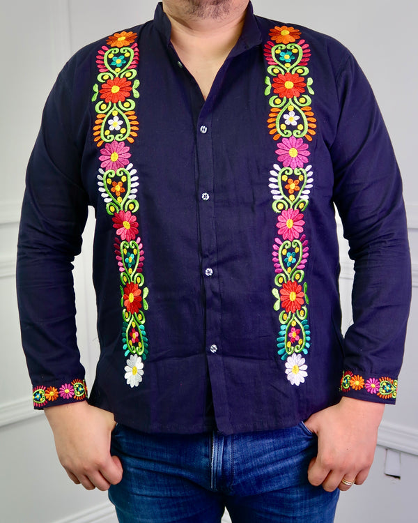 Akbal Embroidery Guayabera