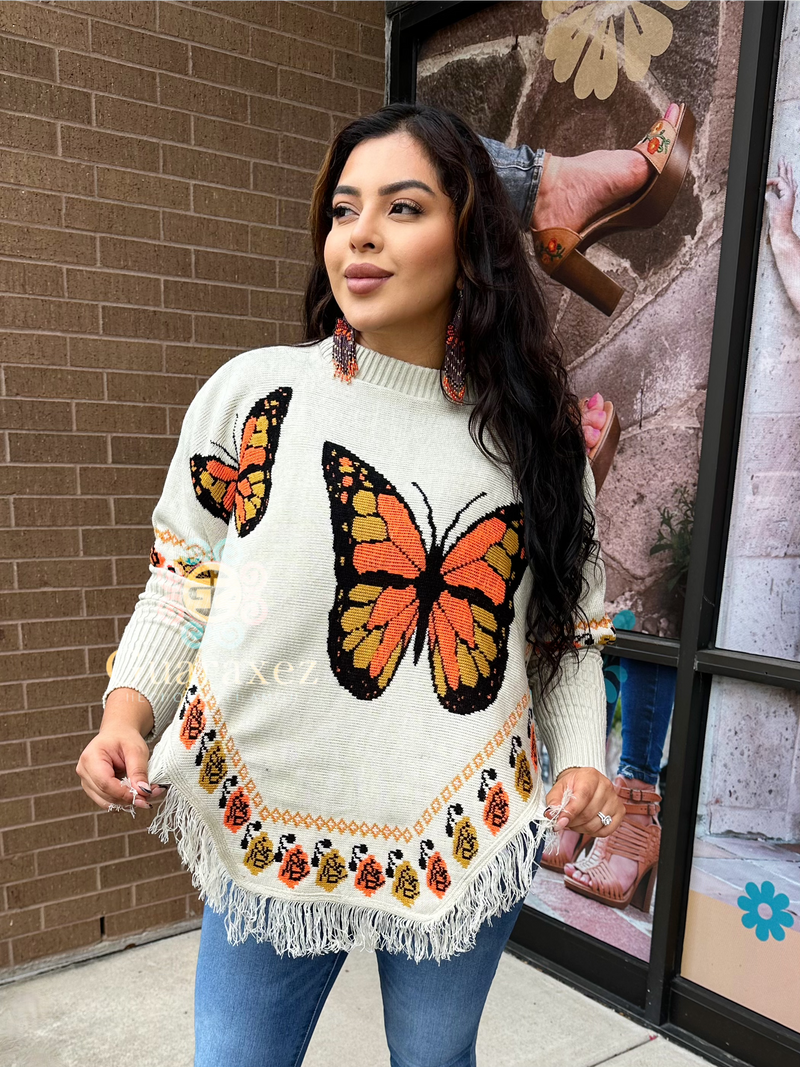 Mariposa Monarca Mexican Poncho