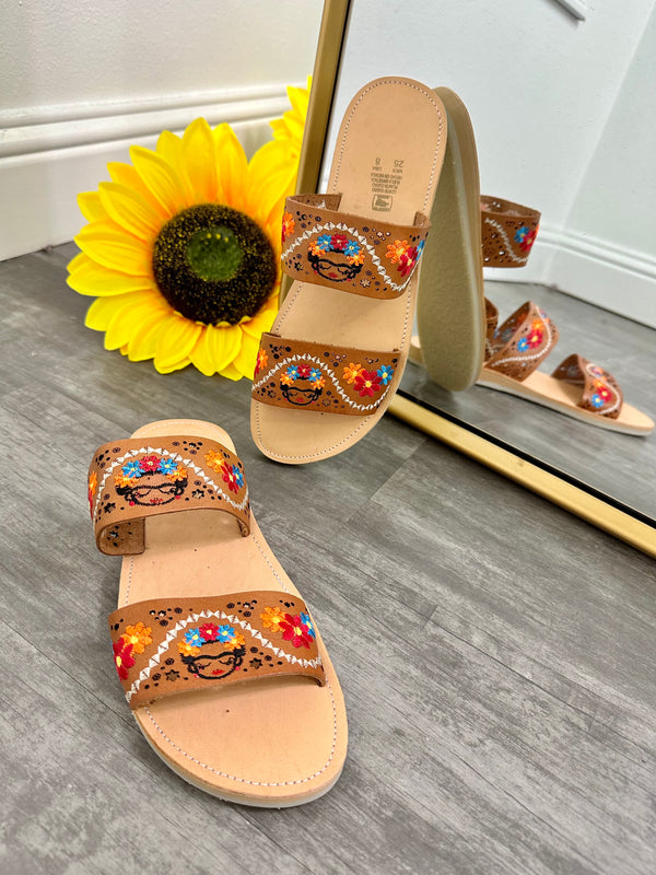 Fridita Flowers Sandals