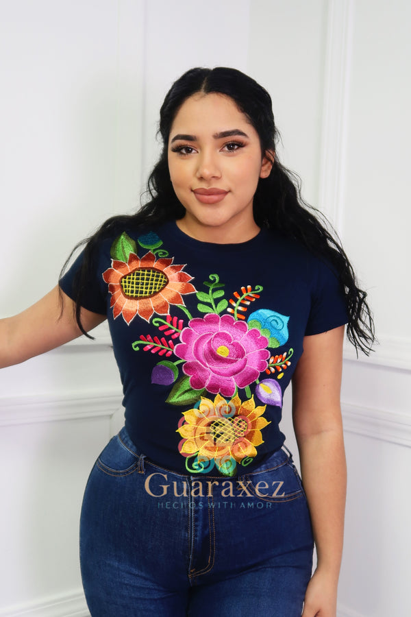 Florinda Embroidered T shirt