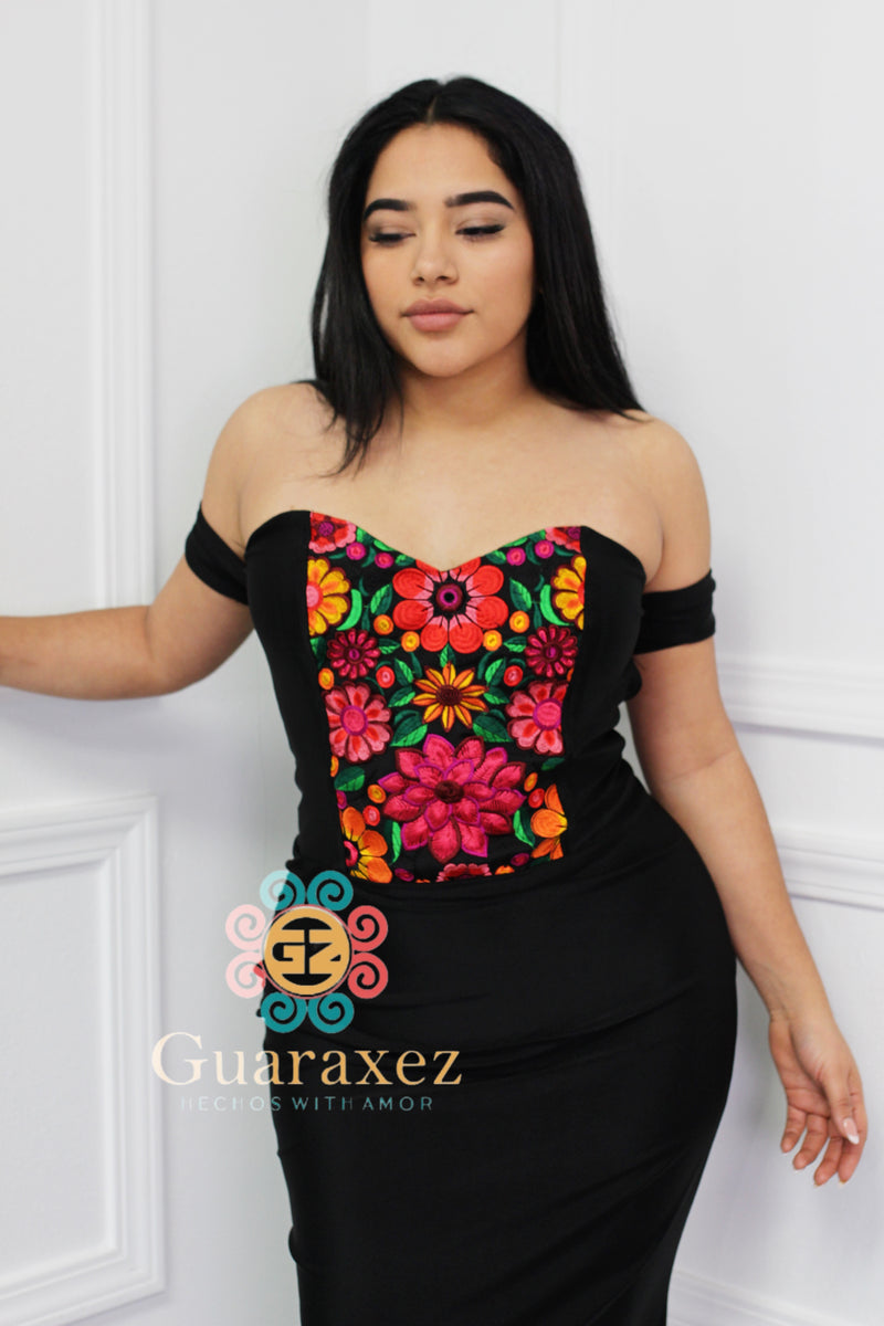 Gladis Embroidered Dress