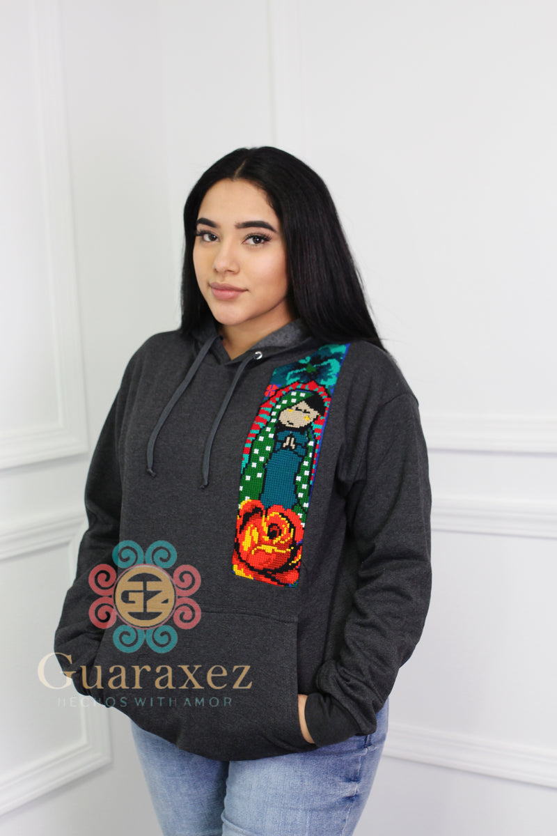 Virgen Punta de Cruz Hoodie