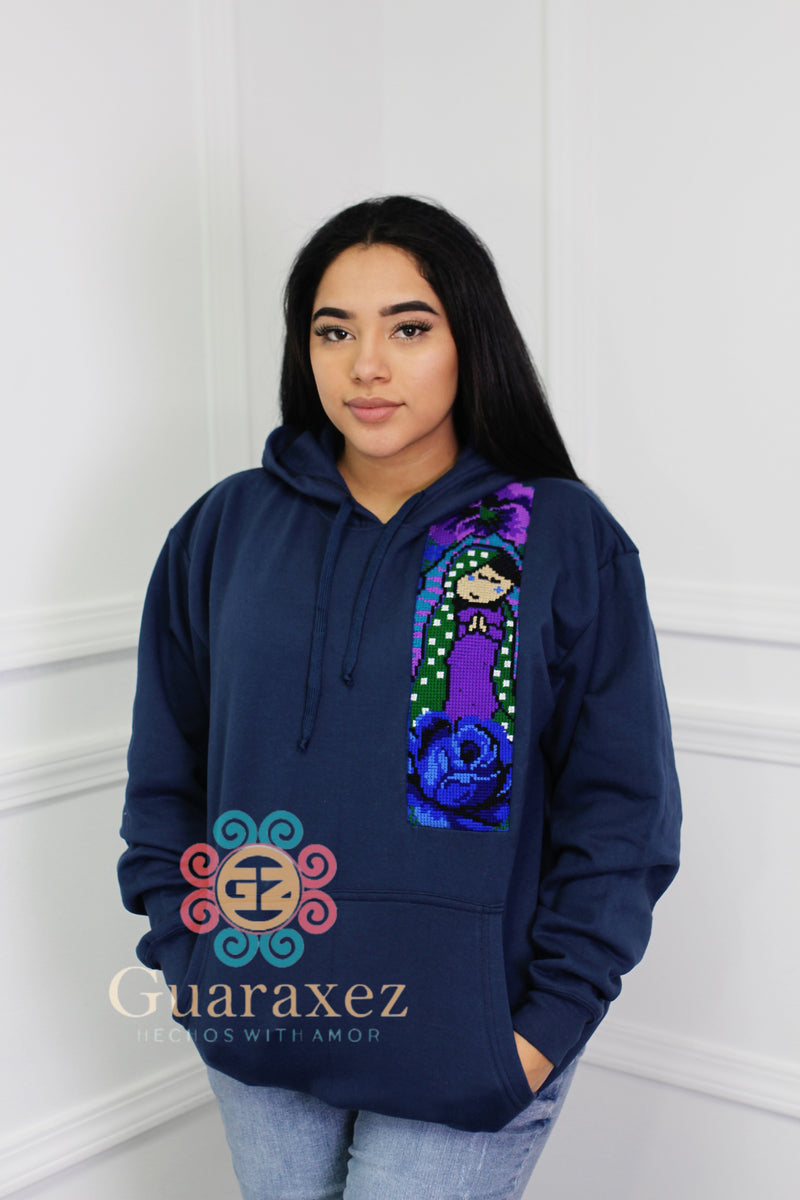 Virgen Punta de Cruz Hoodie