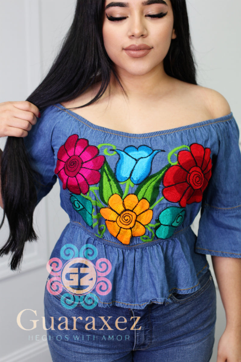 Sonia Denim Top