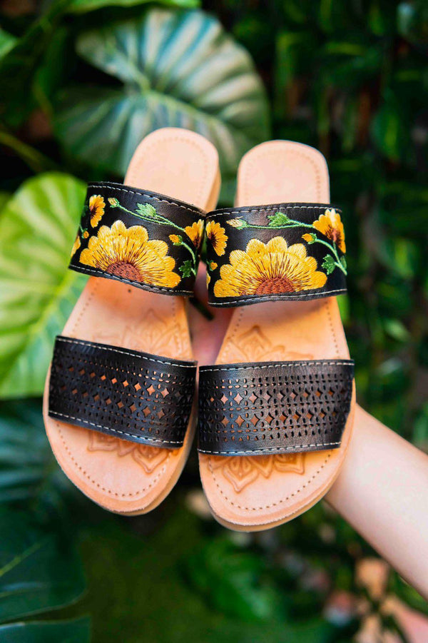 Xira Sunflower Sandals