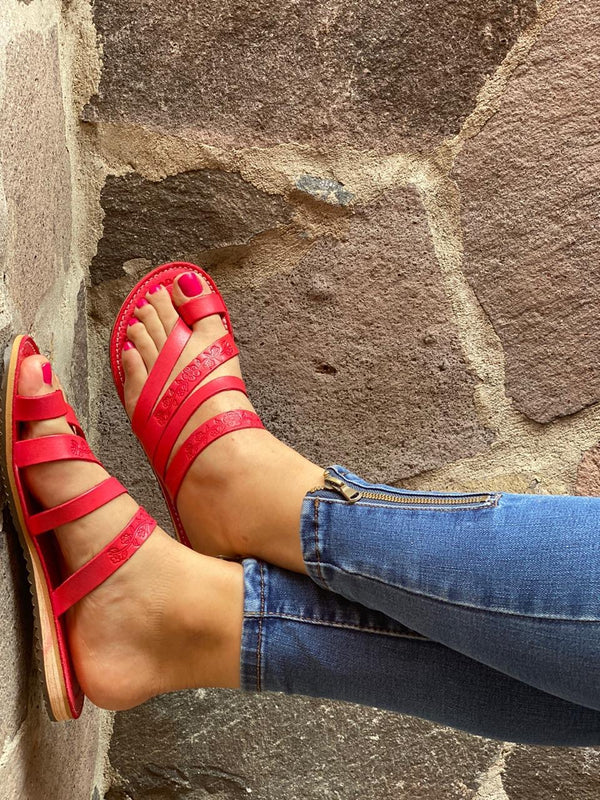 Estela Leather Sandals