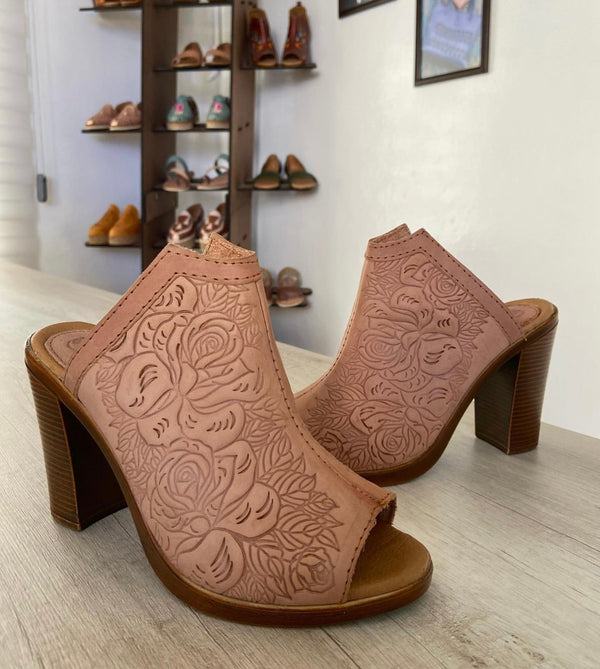 Real De Catorce Leather Booties