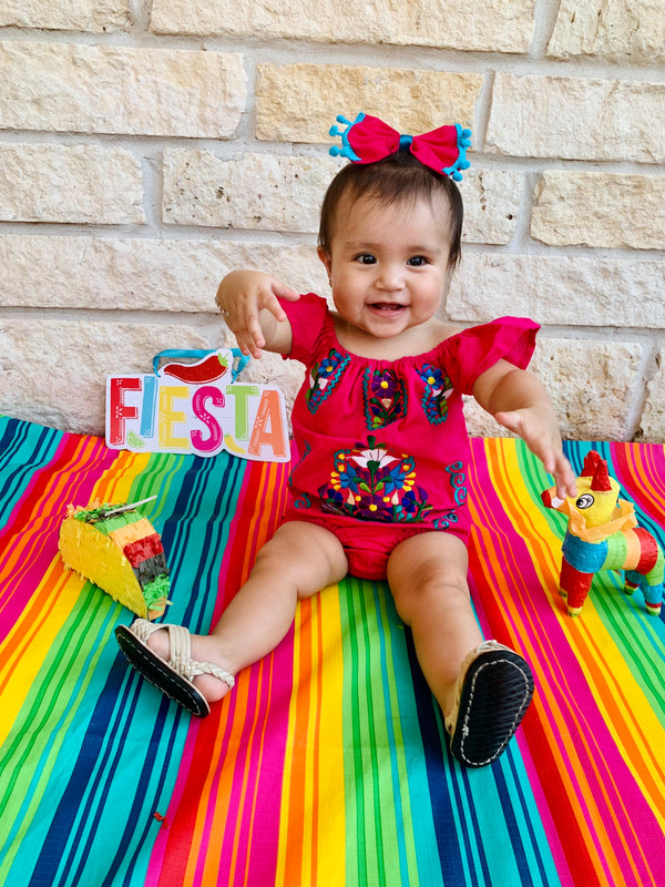 Chiquilla Fucsia Baby Romper