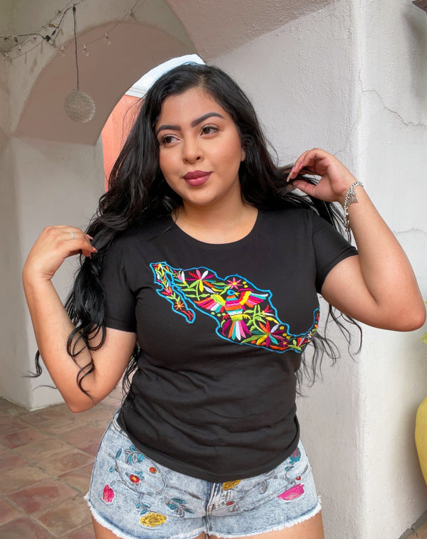 Mexico Lindo T-Shirt Black