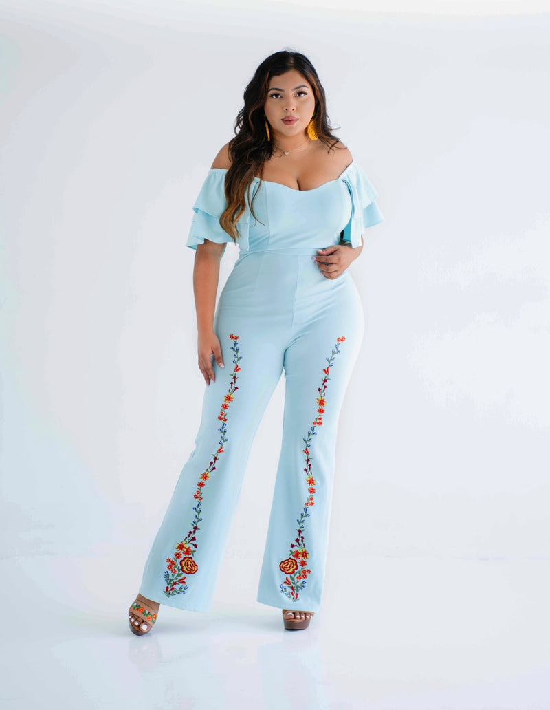 CIELITO LINDO JUMPSUIT CELESTE