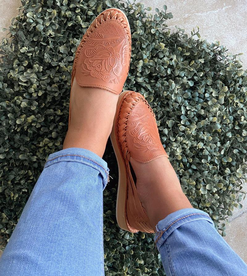 Rosalinda Flats Tan