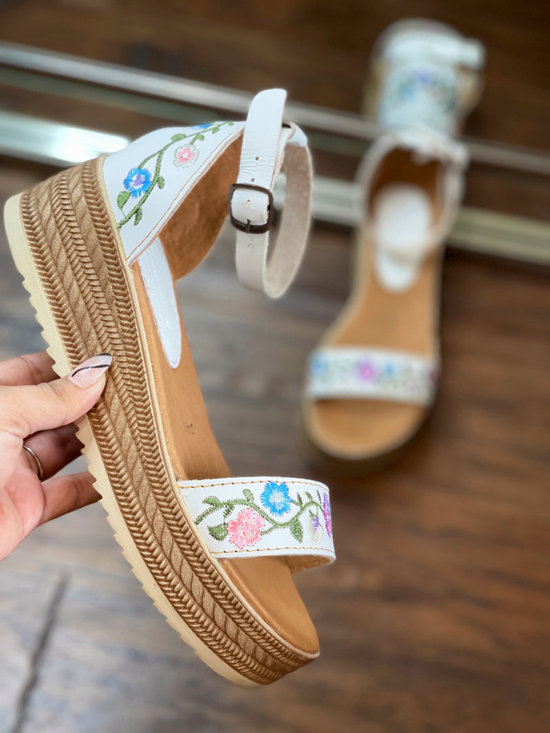 Ximena Embroidered Sandals