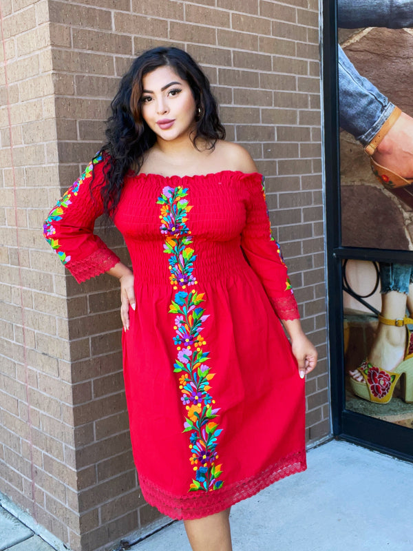 Red Maya Dress