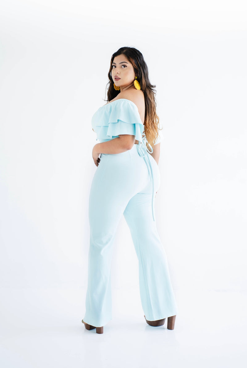 CIELITO LINDO JUMPSUIT CELESTE