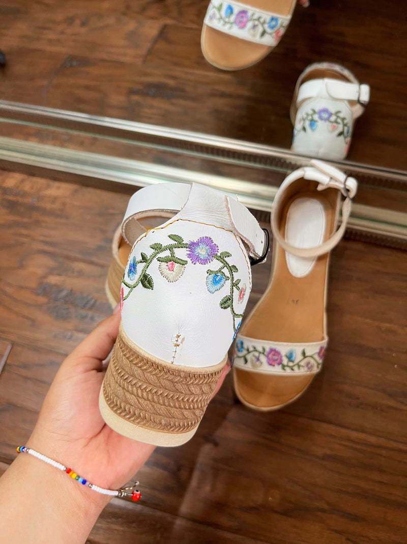 Ximena Embroidered Sandals