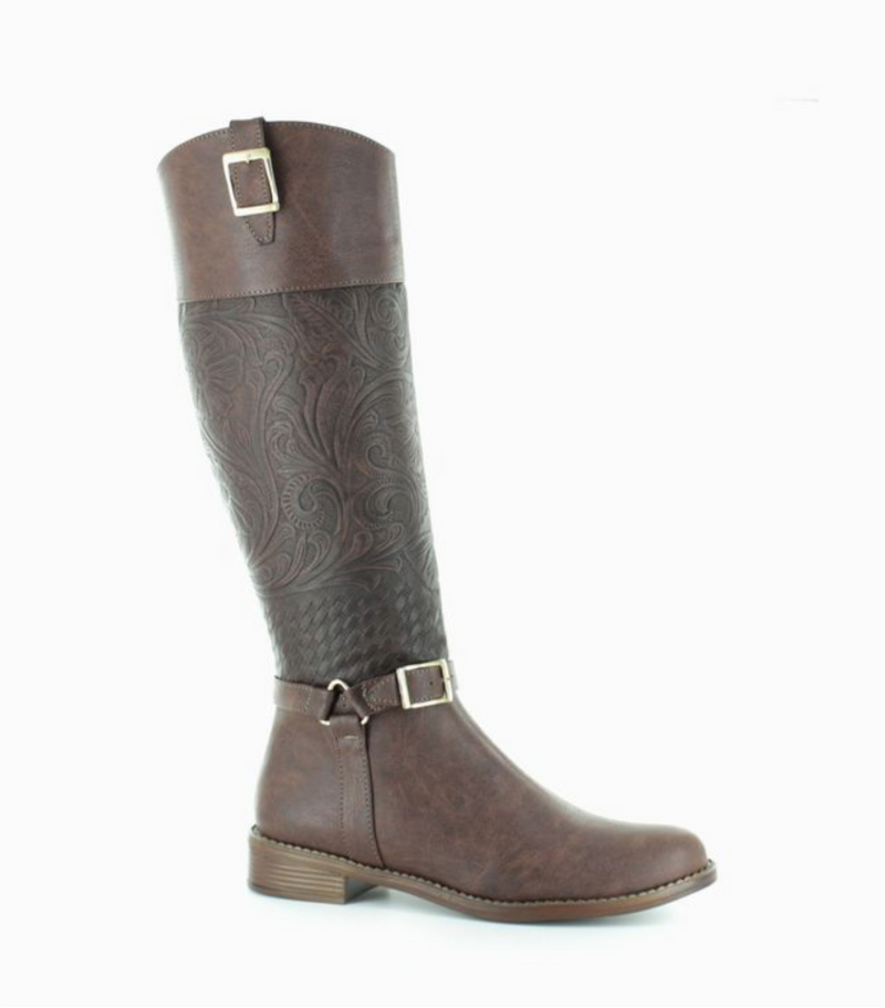 Otoño Boots Dark Brown